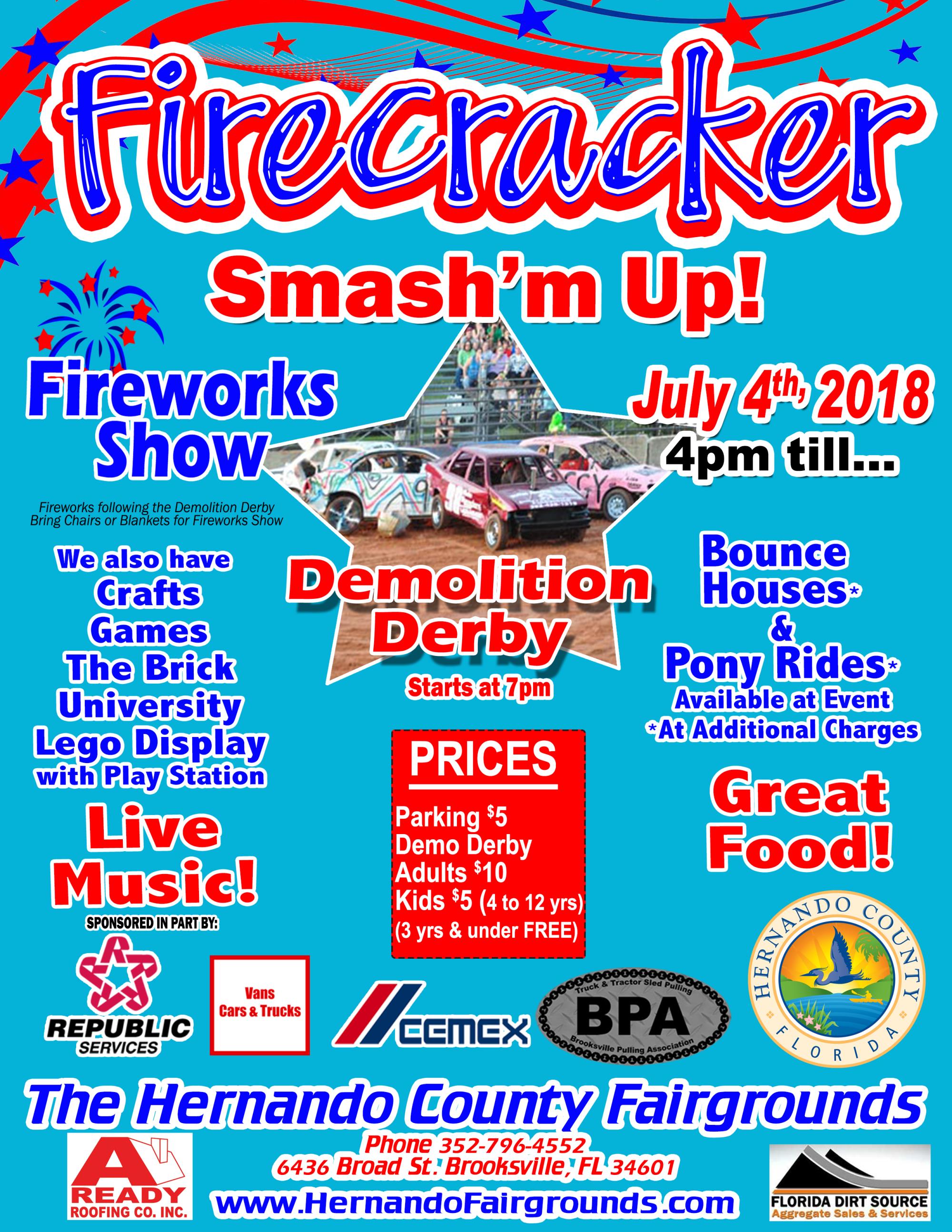 7-4-2018 firecracker smash m up flier