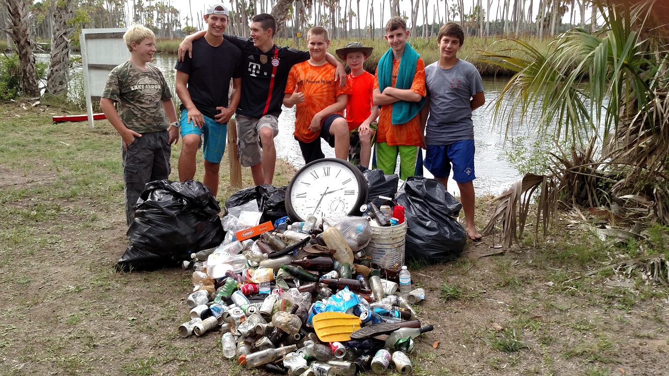 Troop 446 - Weeki Wachee Cleanup