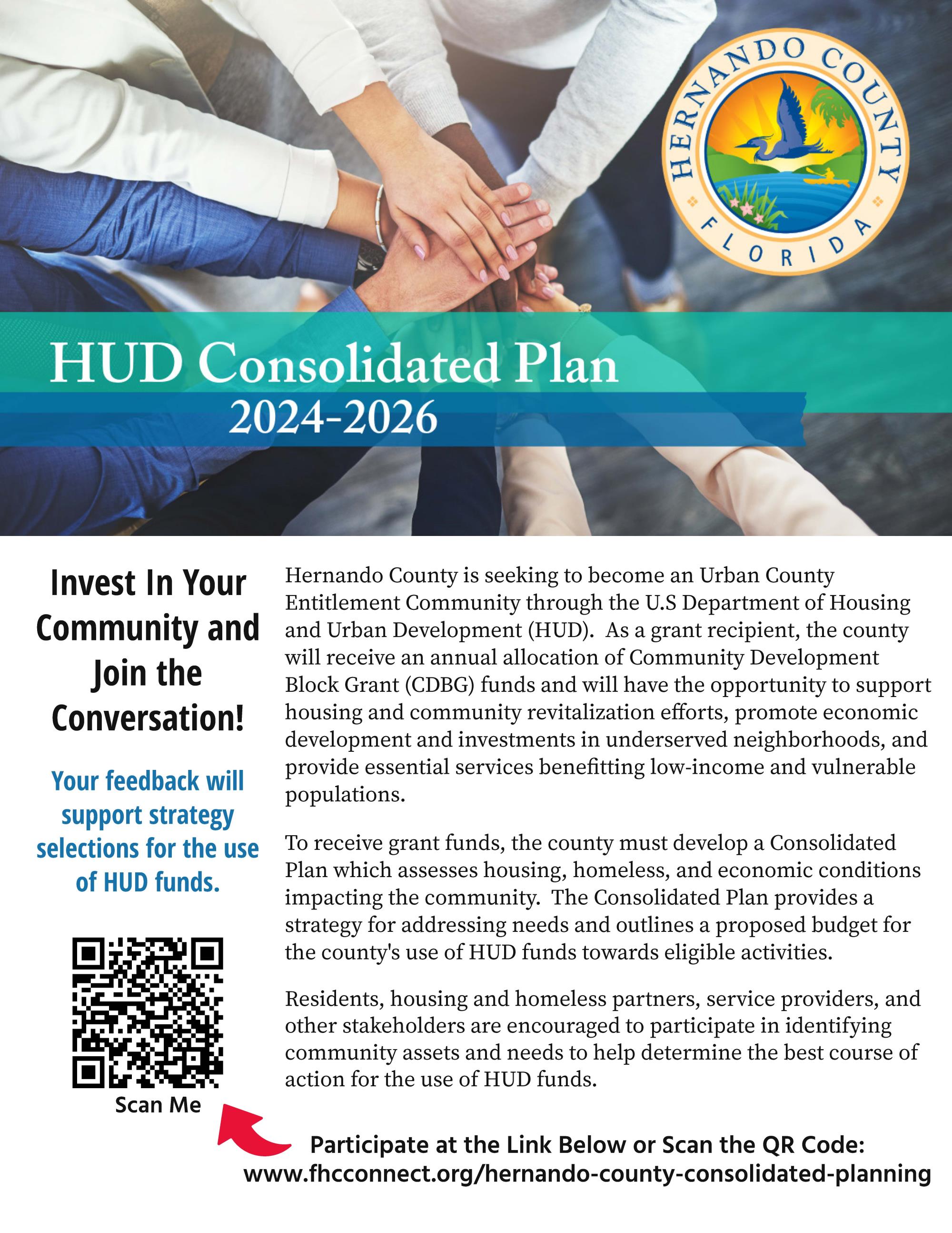 Hernando Consolidated Plan Virtual Companion - FH Connect