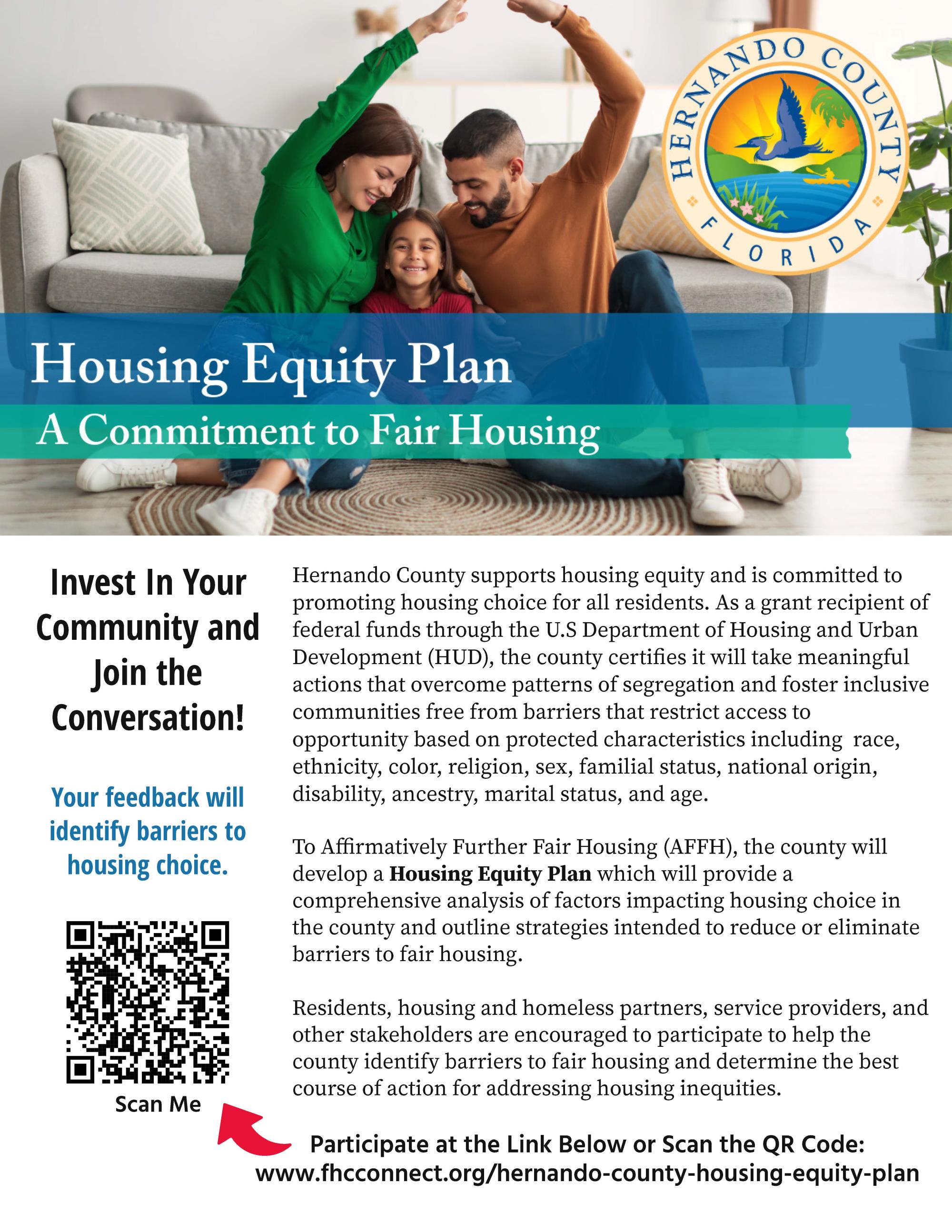 Hernando Housing Equity Plan Companion